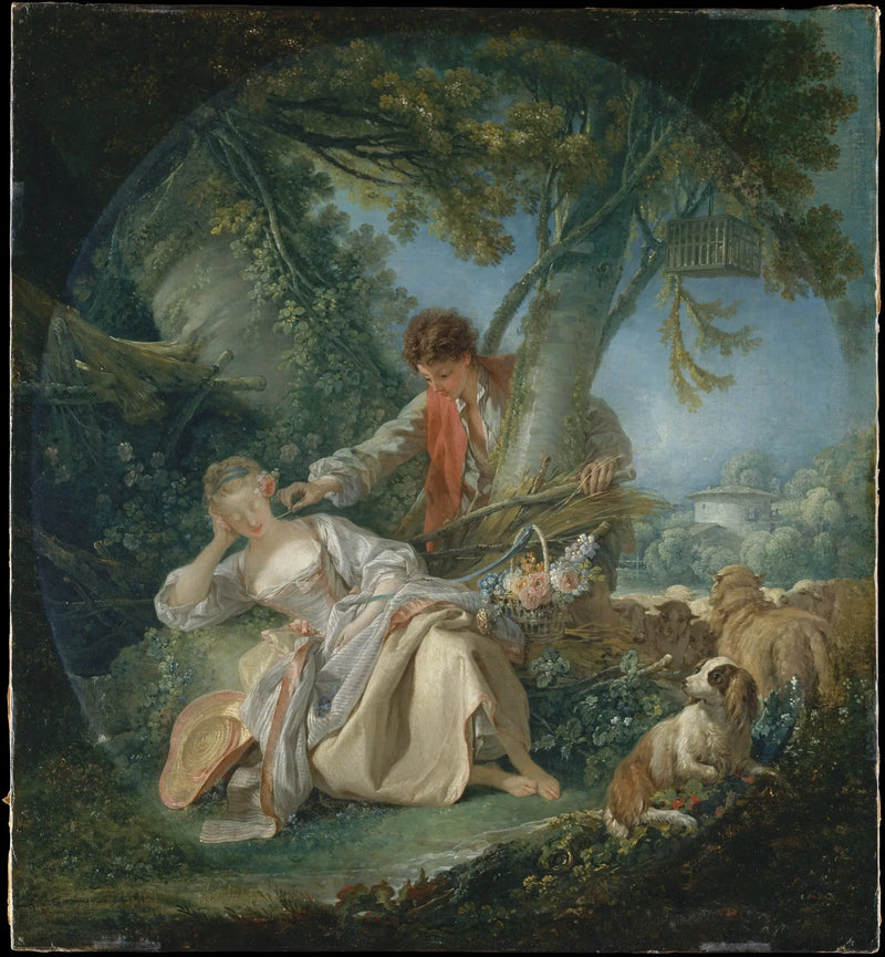 O Sono Interrompido - François Boucher