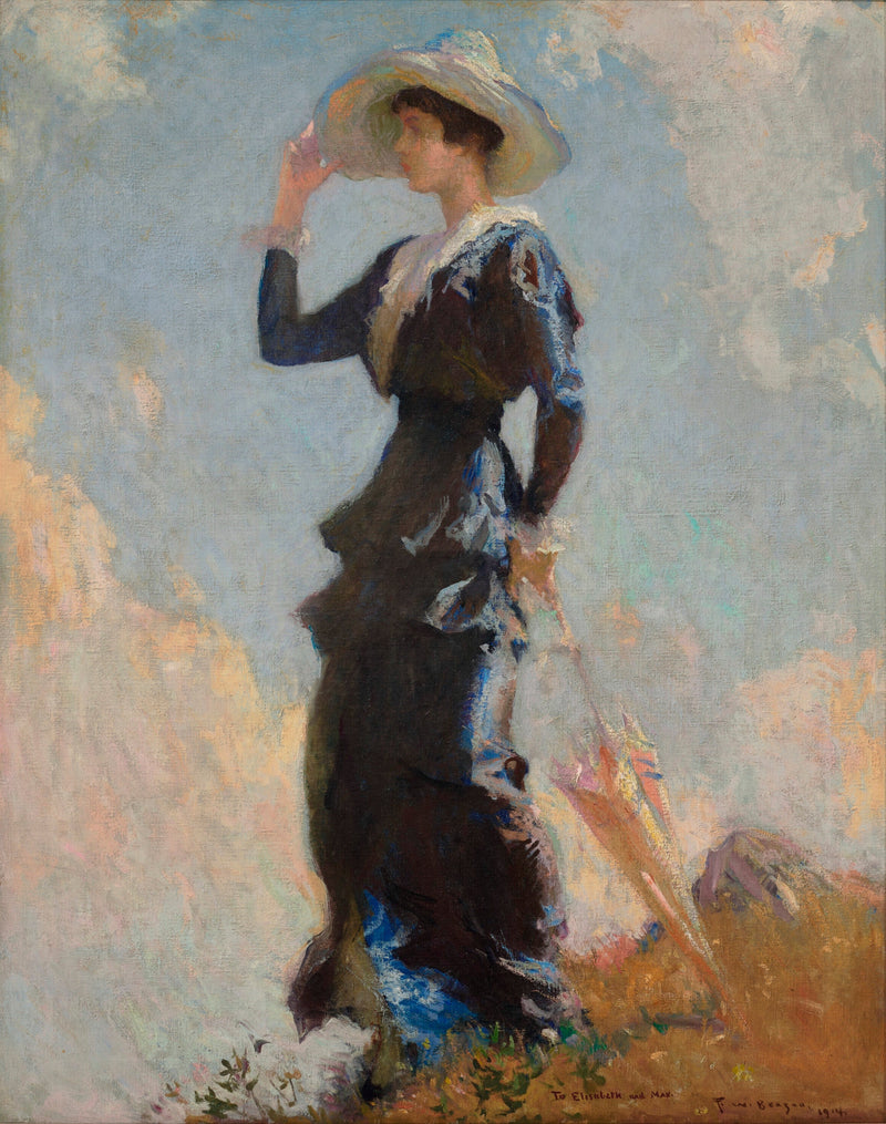 O topo da colina - Frank Weston Benson