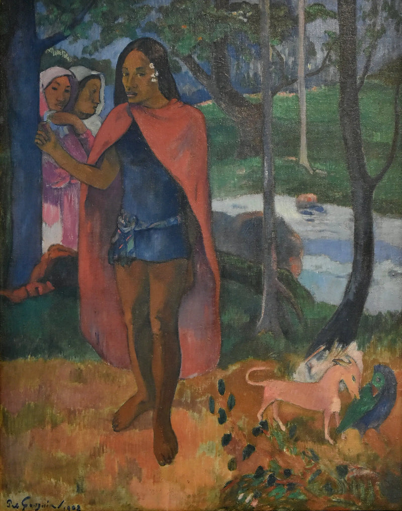 O Feiticeiro de Hiva-Oa - Paul Gauguin