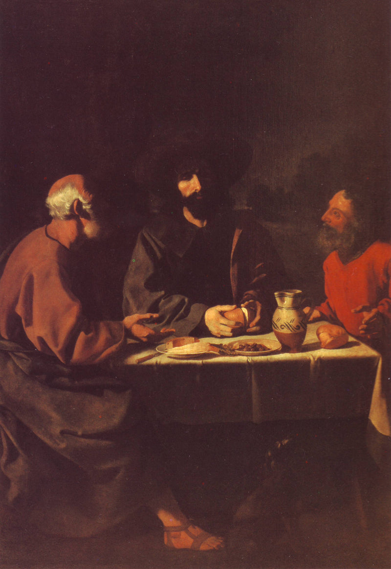 A Ceia em Emmaus - Francisco de Zurbarán