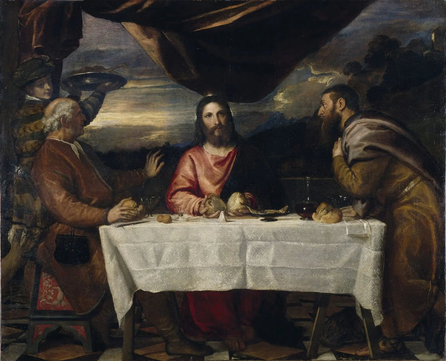 A Ceia na Emmaus - Tiziano