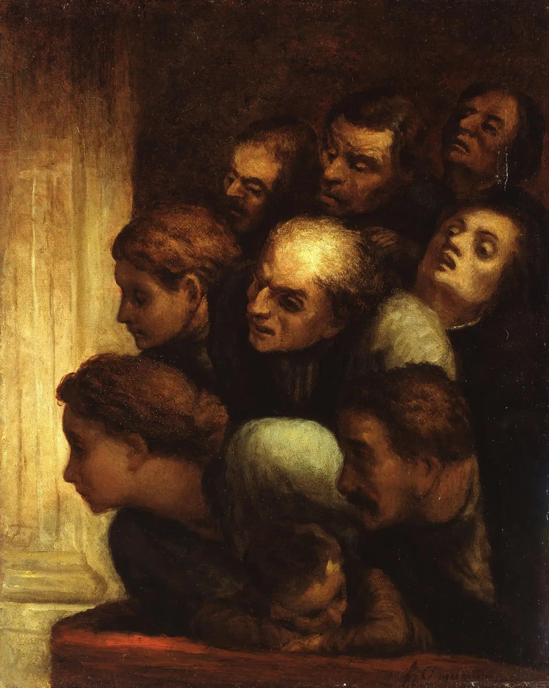 O Espetáculo Gratuito - Honoré Daumier
