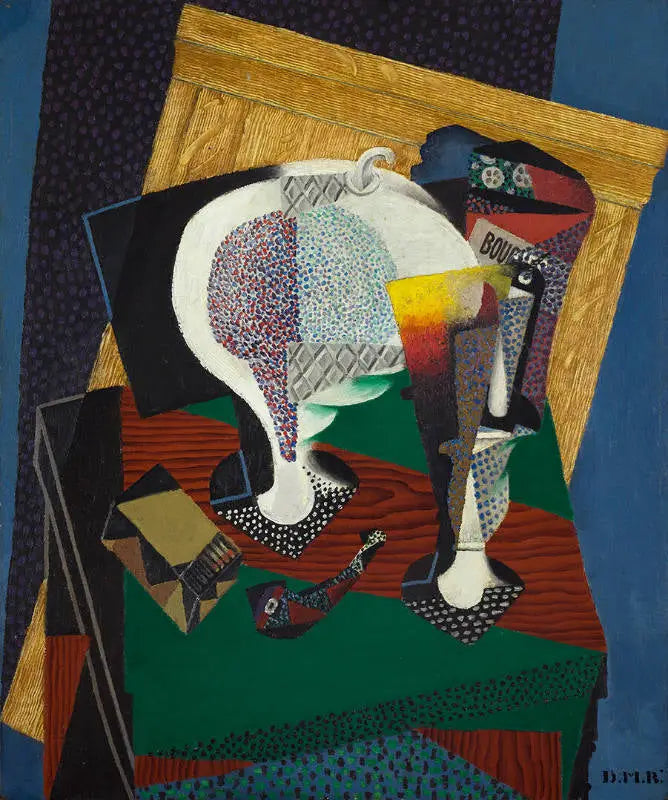 O açucareiro e as velas - Diego Rivera
