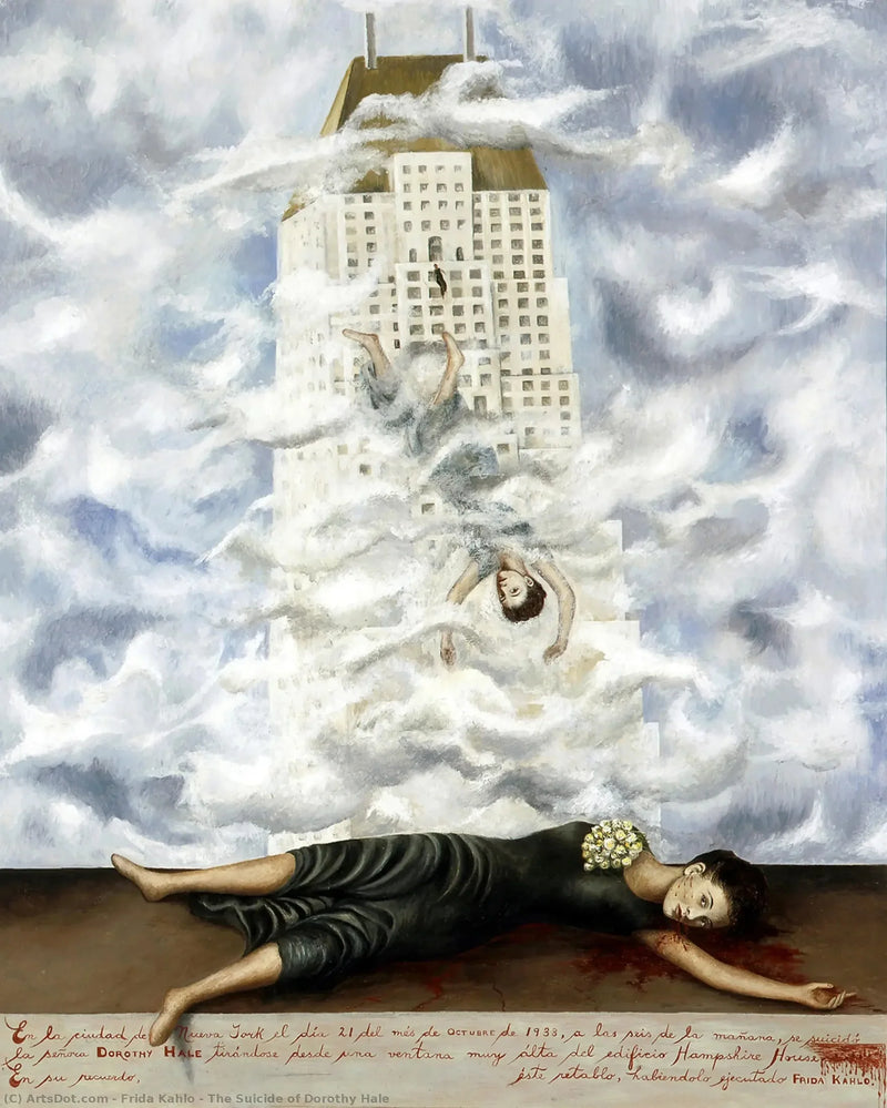 O Suicídio de Dorothy Hale - Frida Kahlo