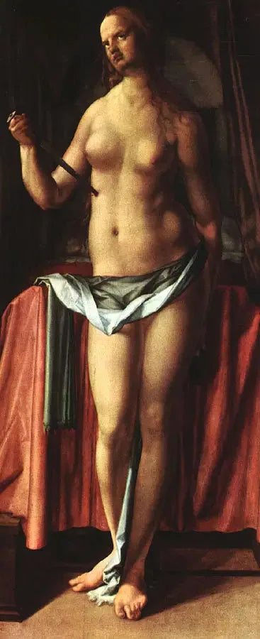 O Suicídio de Lucrécia - Albrecht Dürer