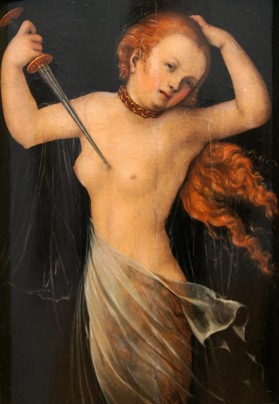 O suicídio de Lucrécia - Lucas Cranach, o Velho