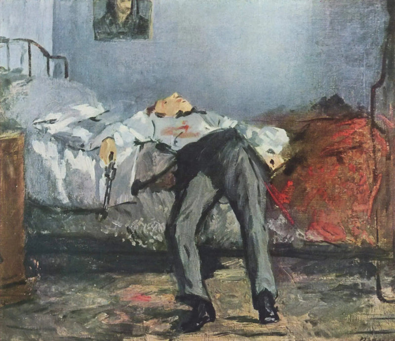 O Suicídio - Édouard Manet