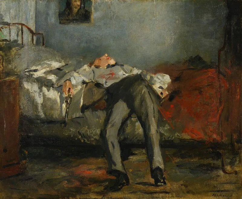 O Suicídio - Édouard Manet
