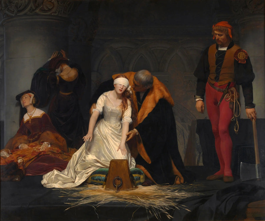 O Sofrimento de Jane Grey - Paul Delaroche
