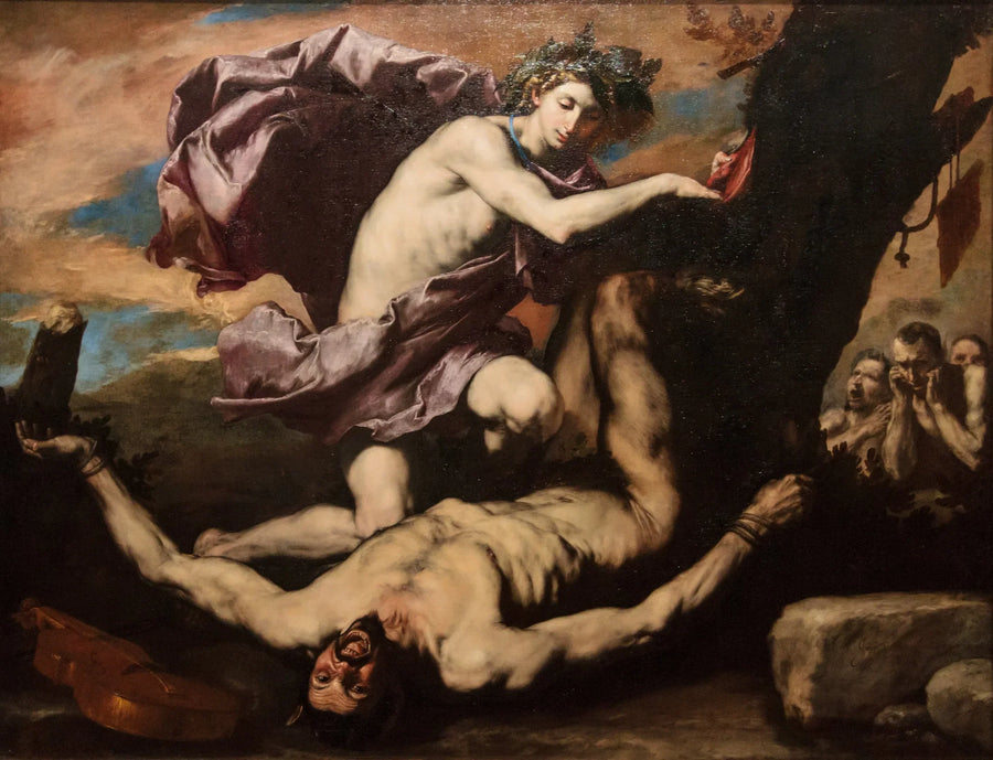 O suplício de Marsyas (Giordano, Ribera) - Jusepe de Ribera