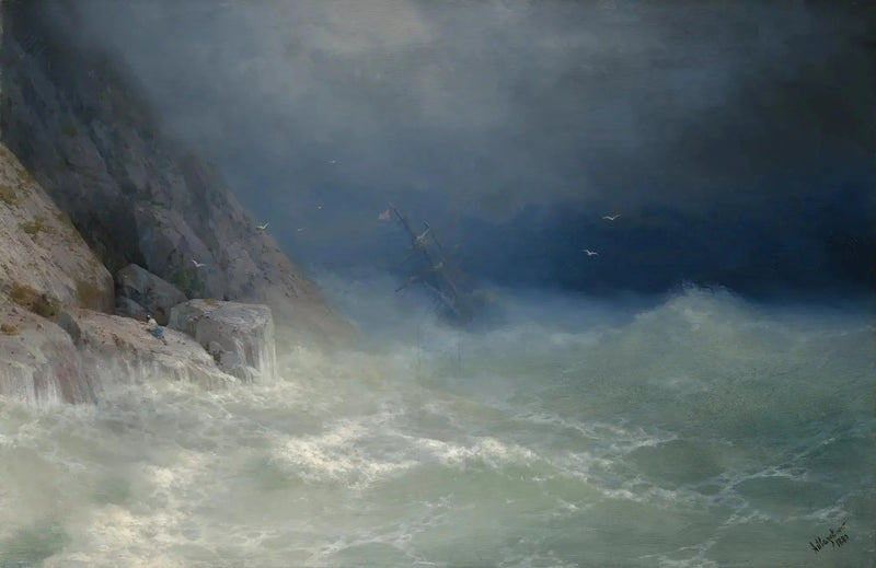 O Sobrevivente - Ivan Aïvazovski