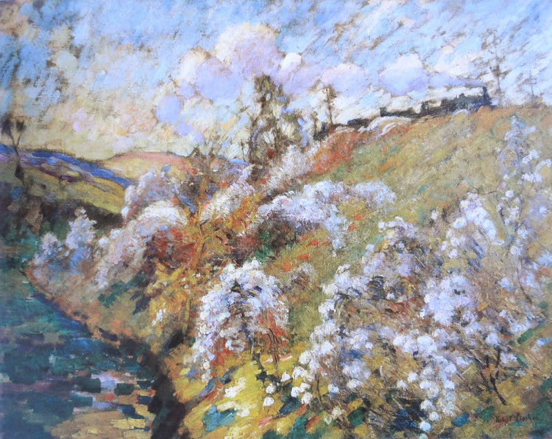 O Talus de caminho de ferro - Robert Antoine Pinchon