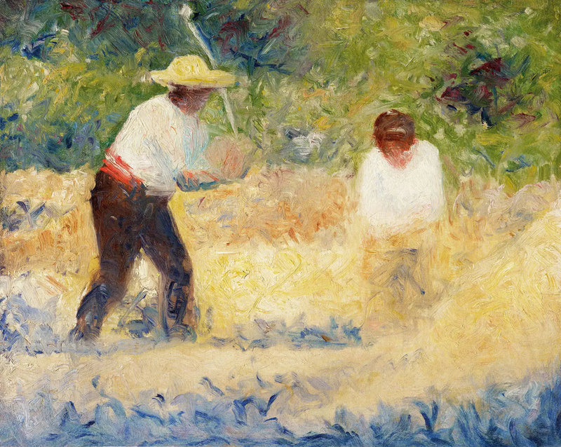 O monte de pedras - Georges Seurat