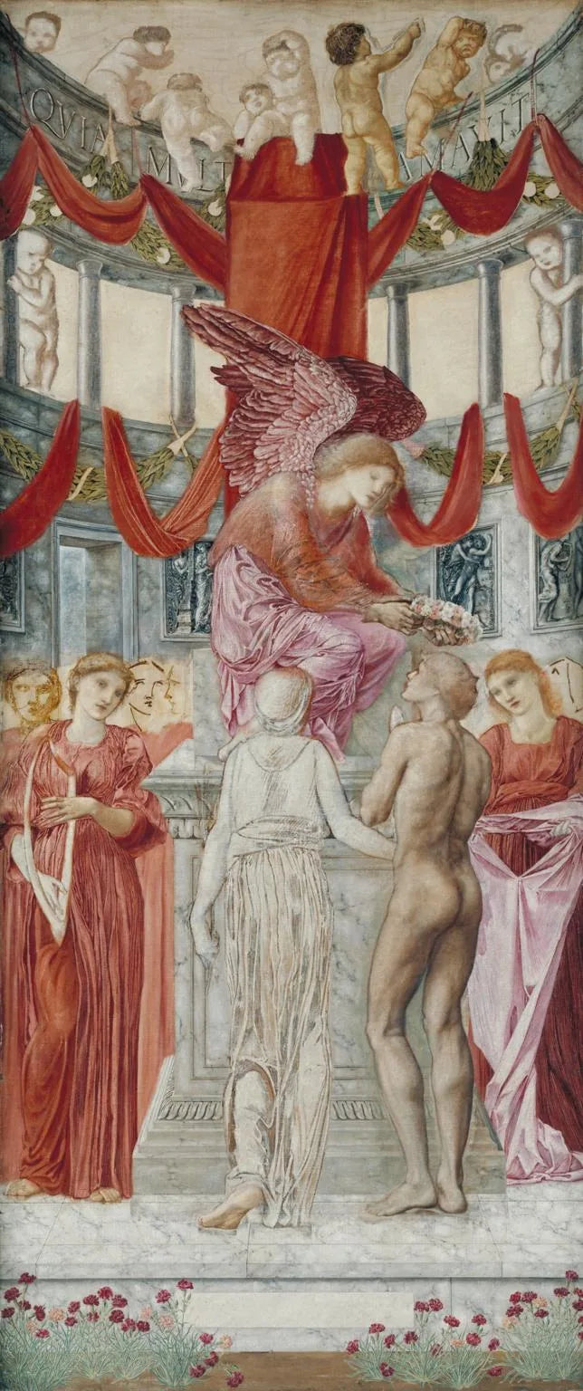 O Templo do Amor - Edward Burne-Jones