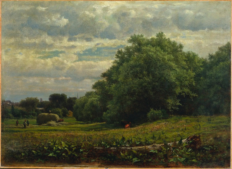 O tempo das colheitas - George Inness