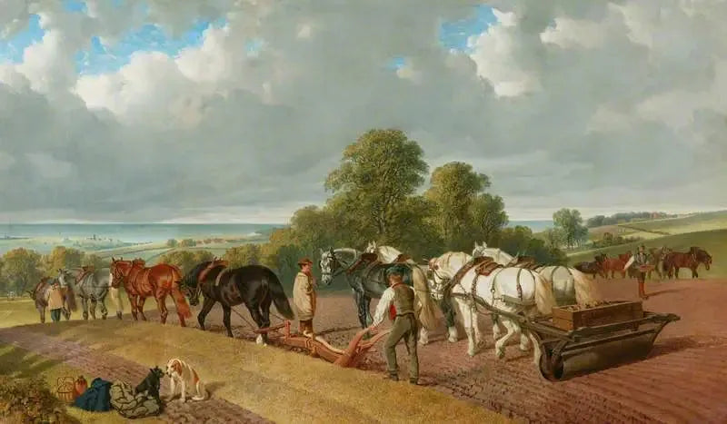O tempo das sementes - John Frederick Herring, Sr.