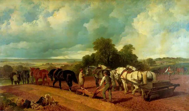 O tempo das sementes - John Frederick Herring, Sr.