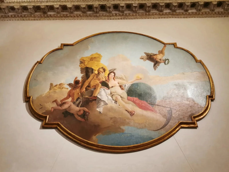 O tempo revela a verdade - Giovanni Battista Tiepolo
