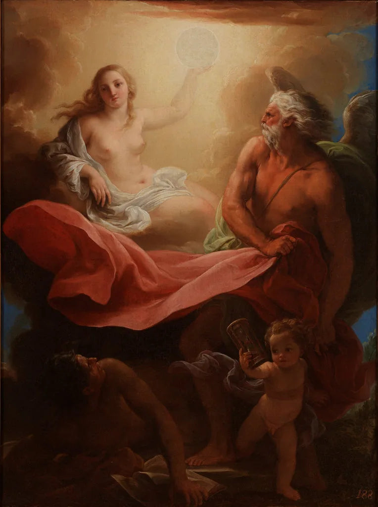 O tempo revela a verdade - Pompeo Batoni