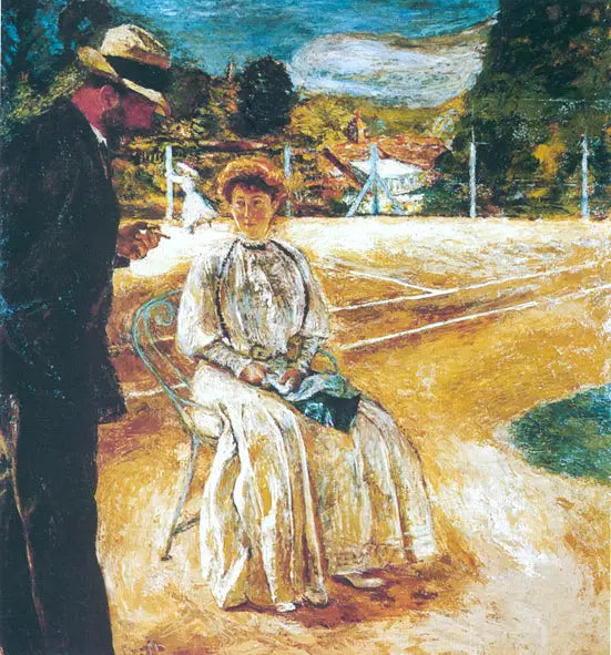 O tênis - Édouard Vuillard