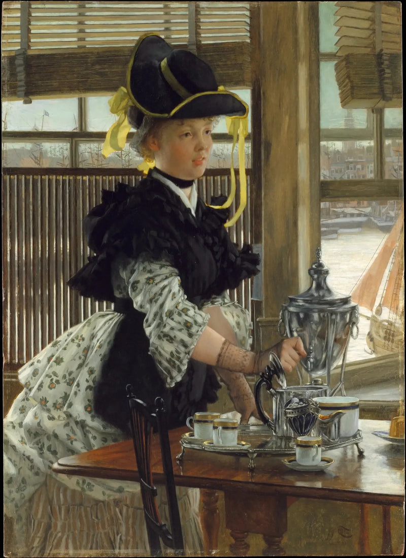 O Chá - James Tissot
