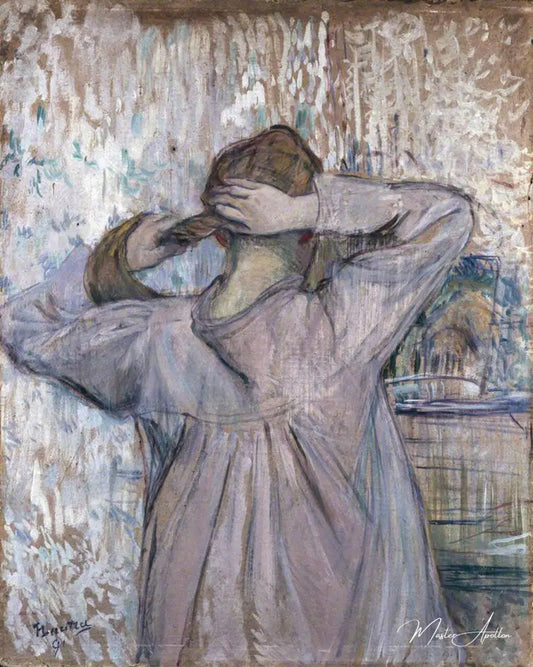 Le Toilette - Toulouse Lautrec - Reproductions de tableaux et peintures haut de gamme