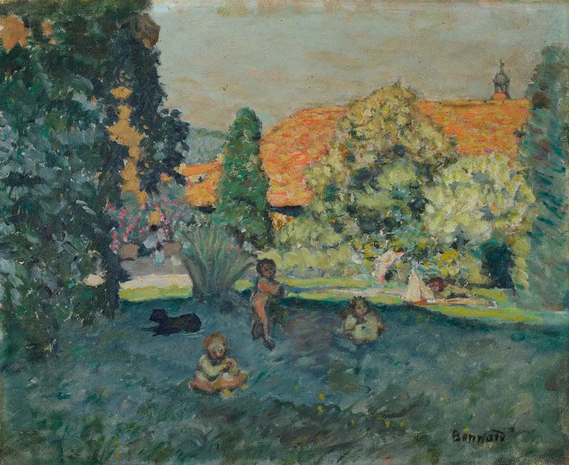 O Telhado Rosa - Pierre Bonnard