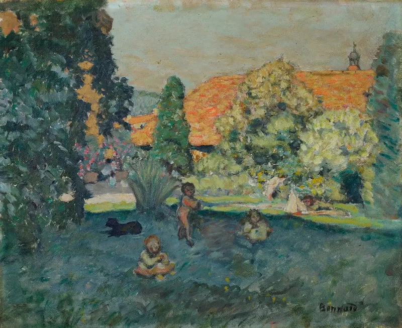 O Telhado Rosa - Pierre Bonnard