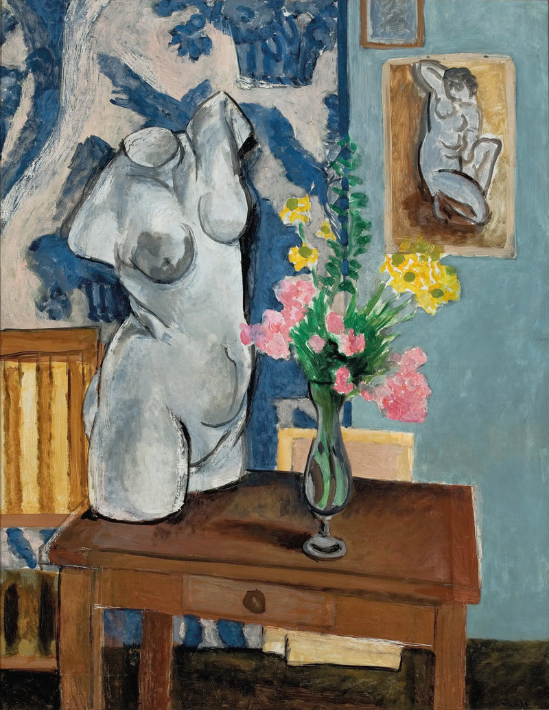 O Torso em gesso - Henri Matisse
