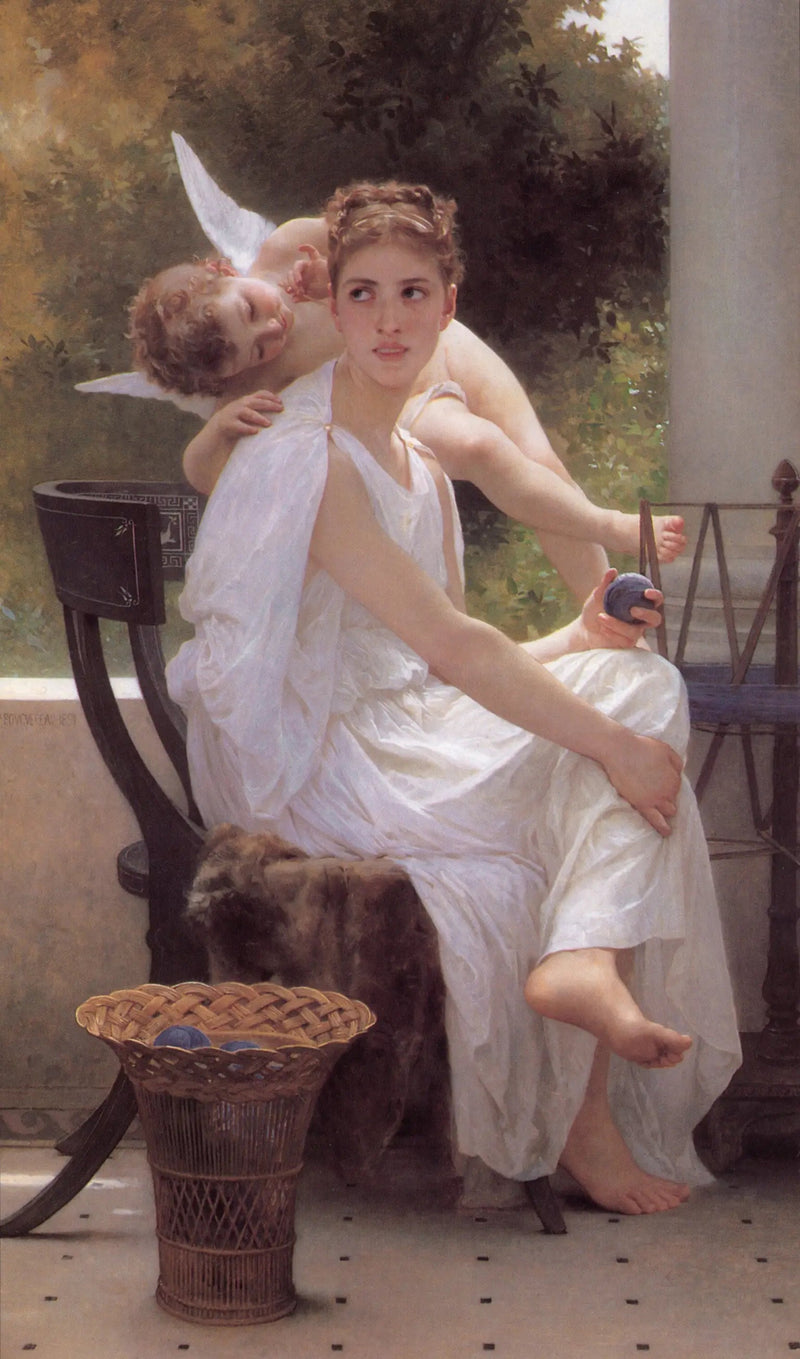 O Trabalho Interrompido - Bouguereau