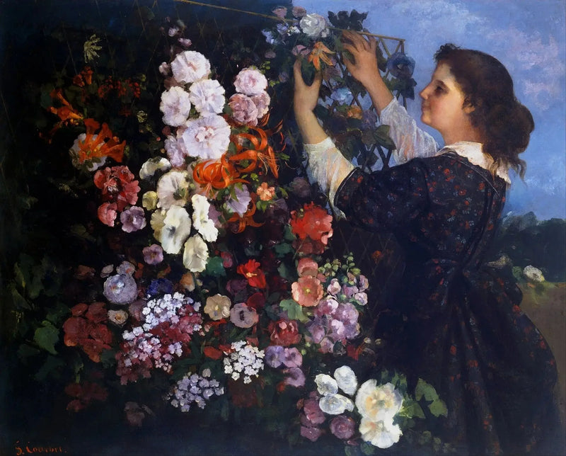 O Treliço - Gustave Courbet