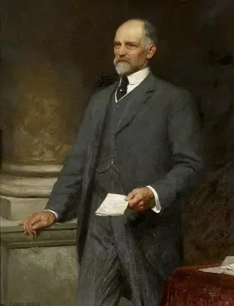 O muito honrado Thomas Robinson Ferens (1847-1930), deputado - Frank Bernard Dicksee