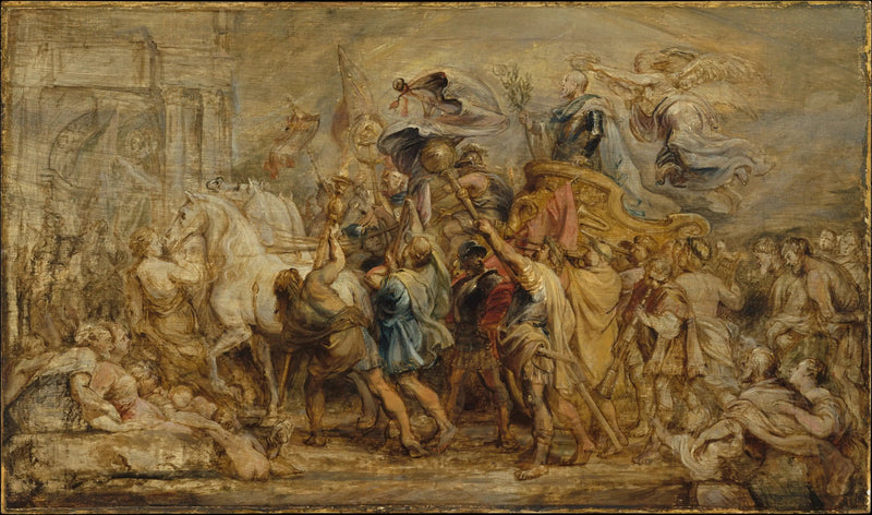 O triunfo de Henrique IV - Peter Paul Rubens