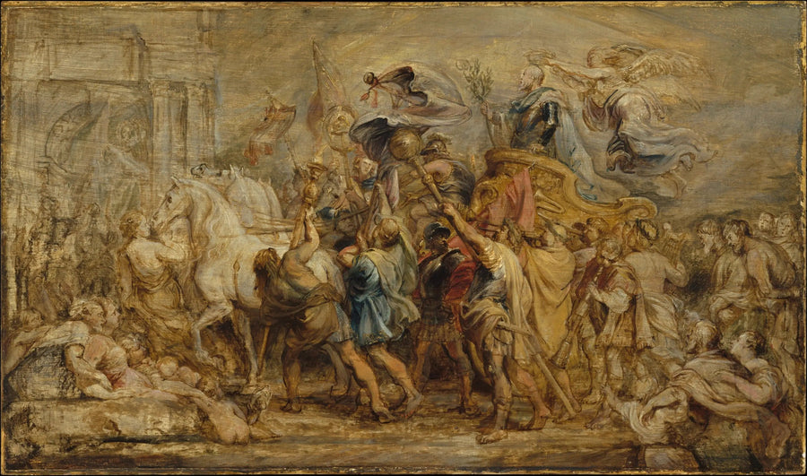 O triunfo de Henrique IV - Peter Paul Rubens