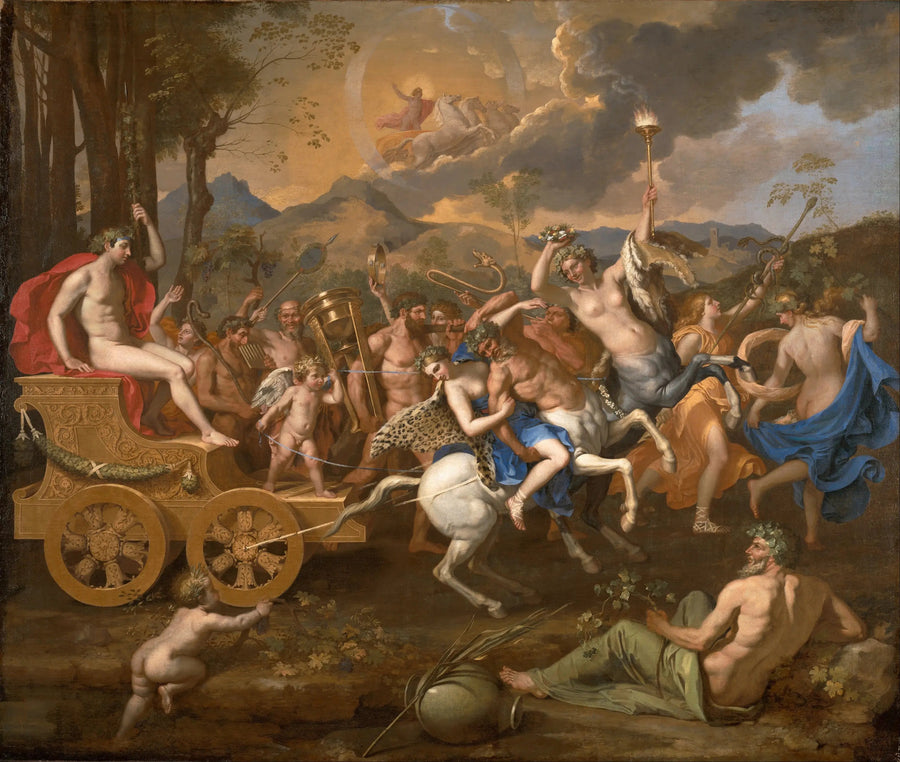 O Triunfo de Baco - Nicolas Poussin