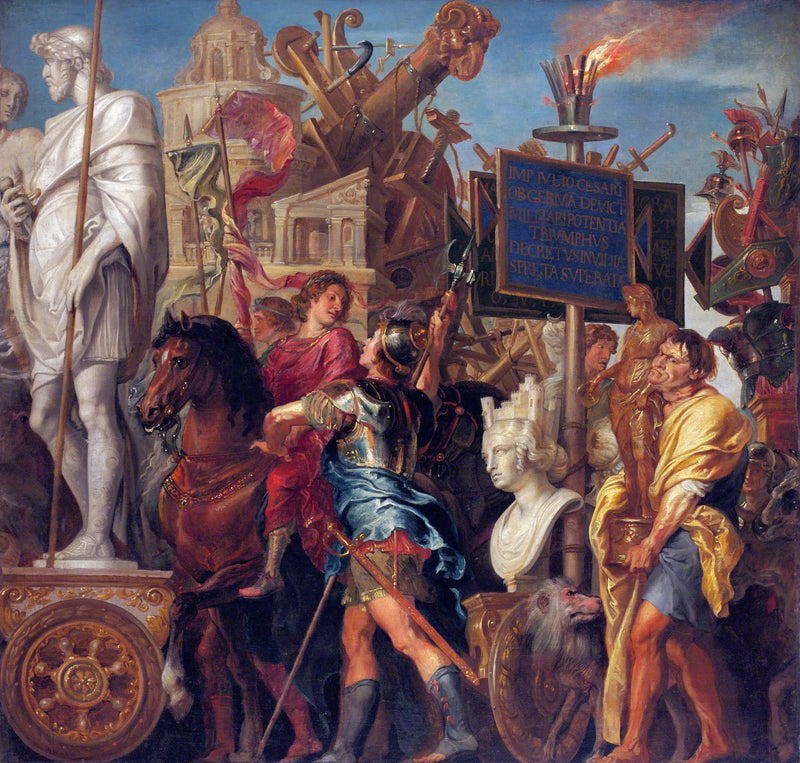 O triunfo de César - Peter Paul Rubens