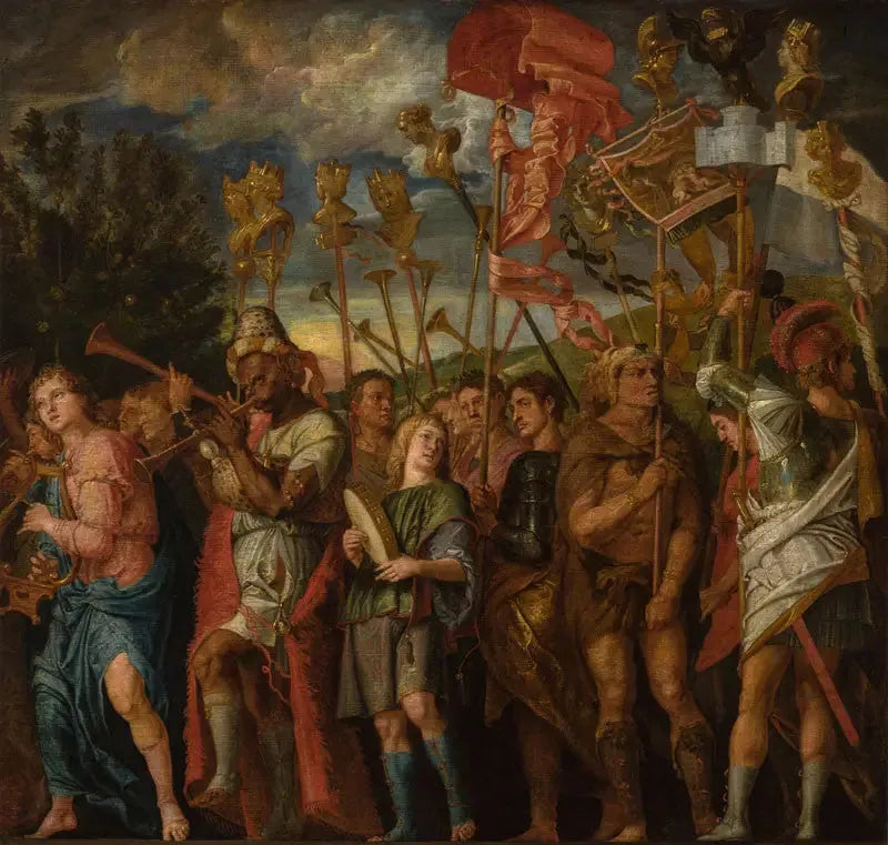 O triunfo de César - Peter Paul Rubens