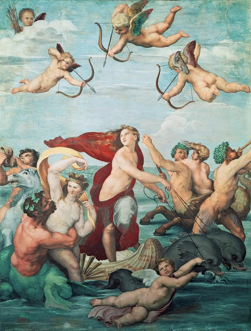 O Triunfo de Galateia - Rafael Sanzio