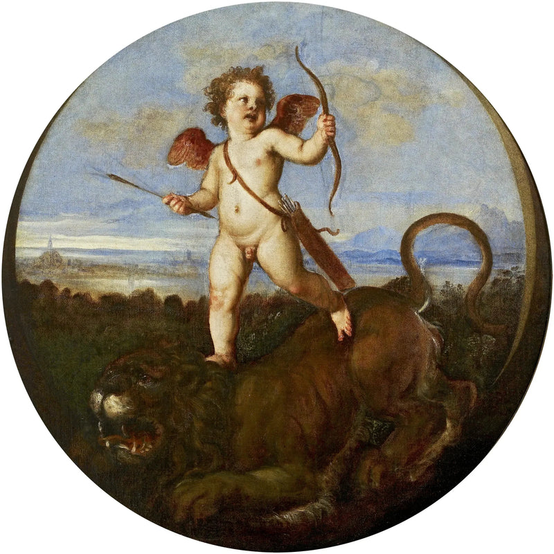 O triunfo do amor - Titian