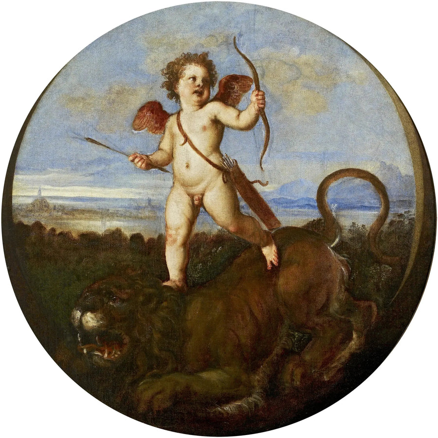 O triunfo do amor - Titian