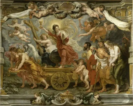 O triunfo da Eucaristia - Peter Paul Rubens