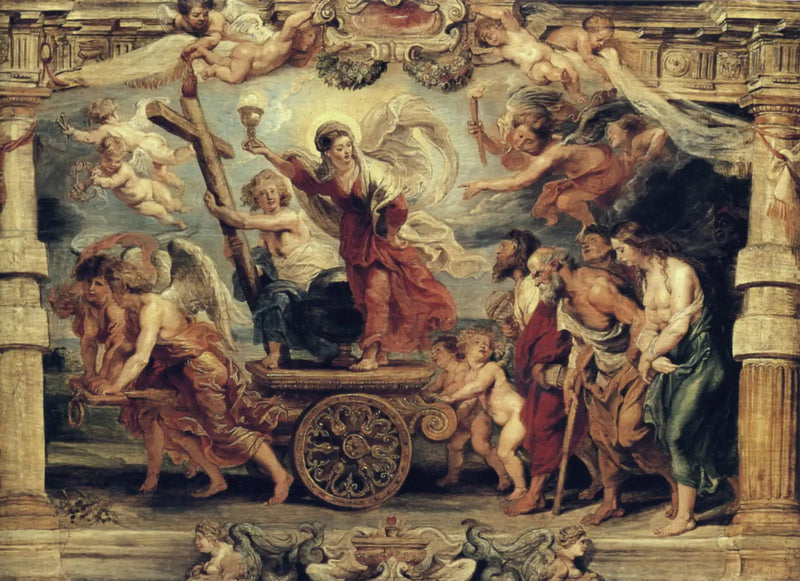 O triunfo da Fé católica - Peter Paul Rubens