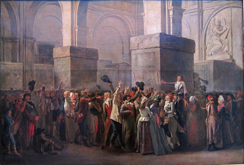 O triunfo de Marat - Louis-Léopold Boilly