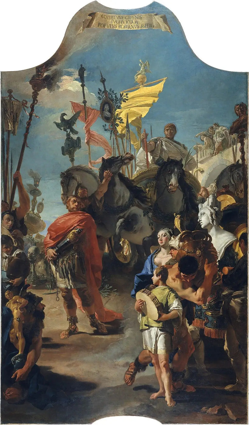 O Triunfo de Marius - Giovanni Battista Tiepolo