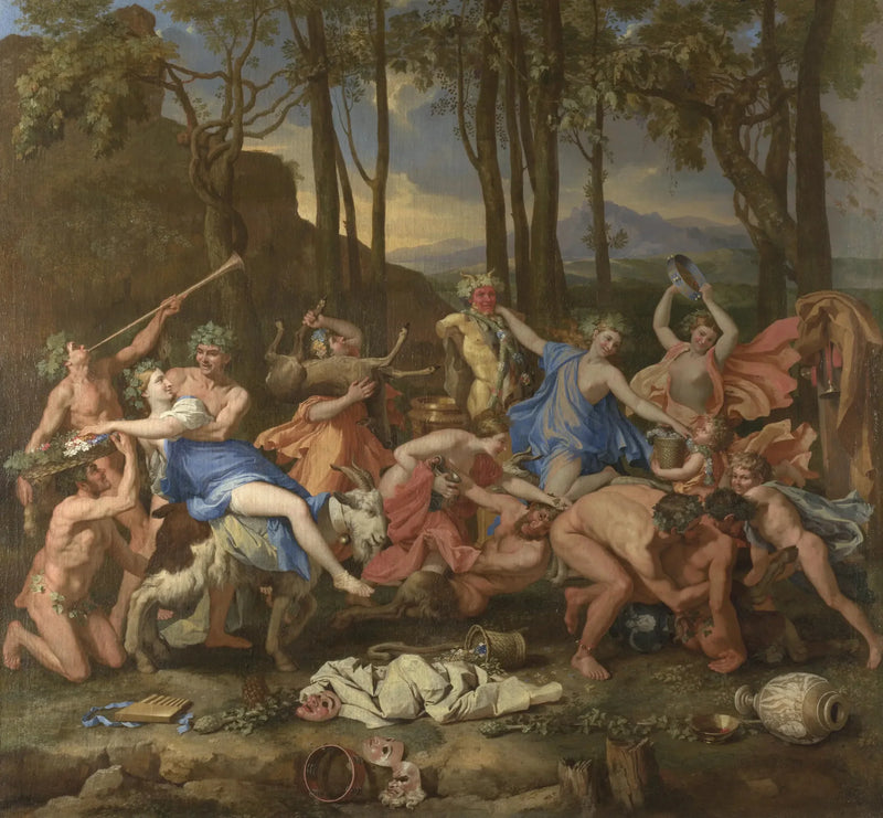 O Triunfo de Pan - Nicolas Poussin