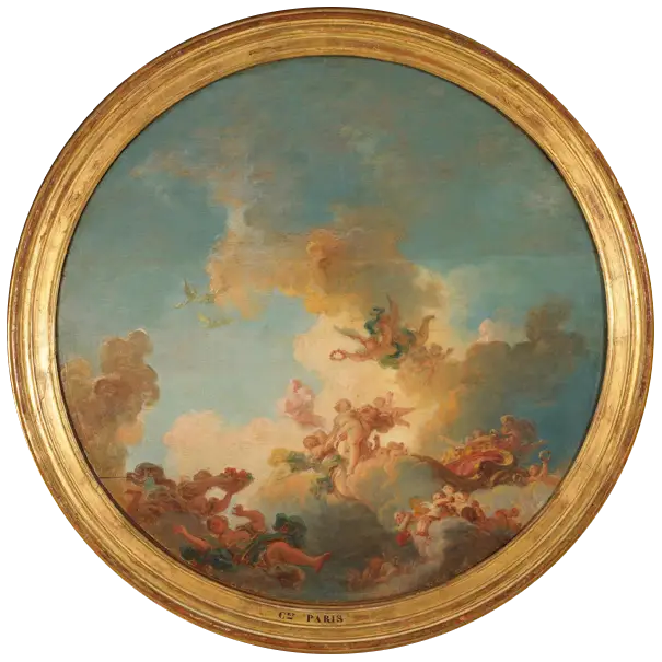 O Triunfo de Vênus - Jean-Honoré Fragonard