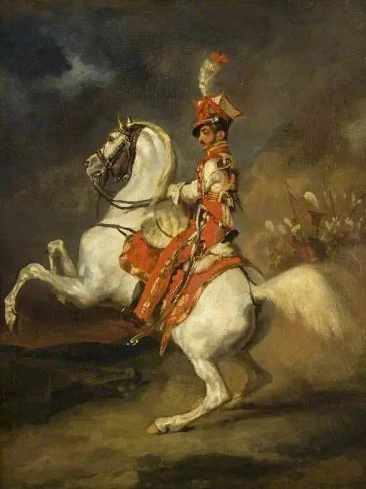 O Trompetista dos Lanceiros da Guarda - Théodore Géricault