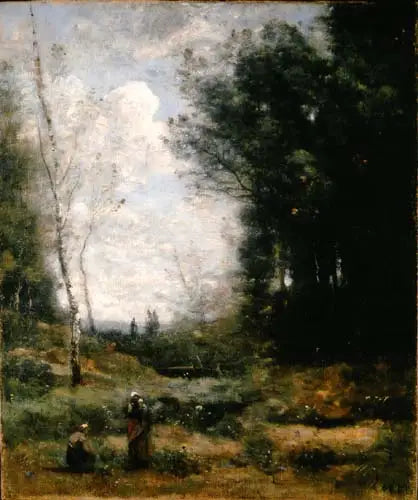 O vale - Jean-Baptiste Camille Corot