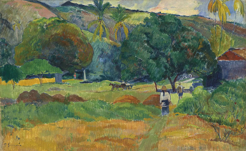 O vale - Paul Gauguin