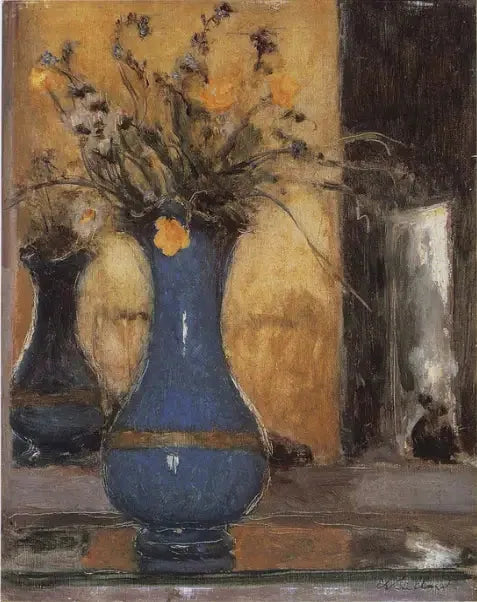 O vaso azul - Édouard Vuillard